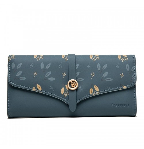 Ladies Flap Bifold Wallet