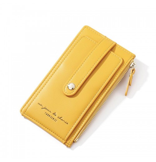 Small Zip Purse With Card Holder