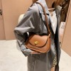 Brown Leather Shoulder Bag Ladies