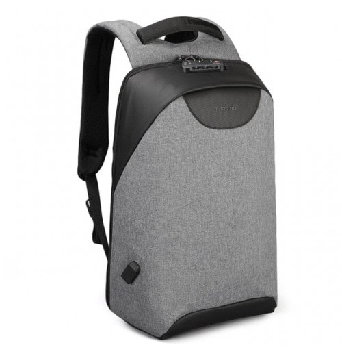 Locking Backpack With USB Charger