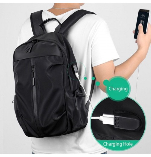 Lightweight Backpack With USB Charger