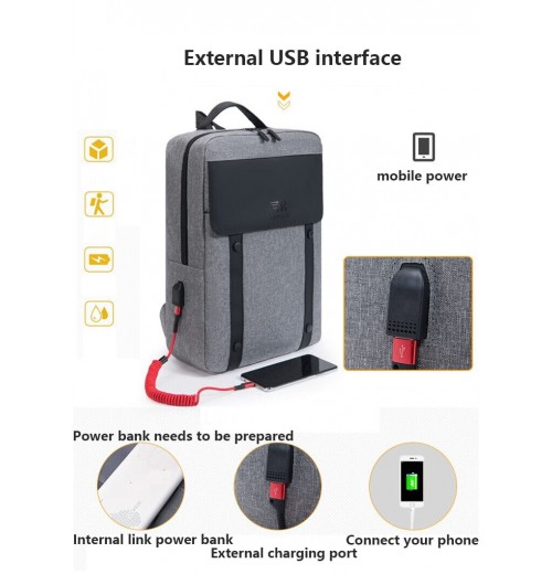 Computer USB Port Backpack